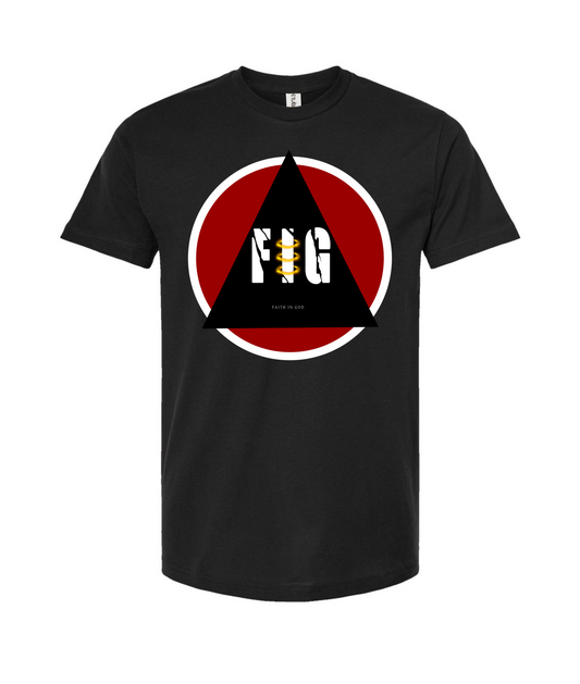 The FIG Brand - FAITH IN GOD - Black T-Shirt