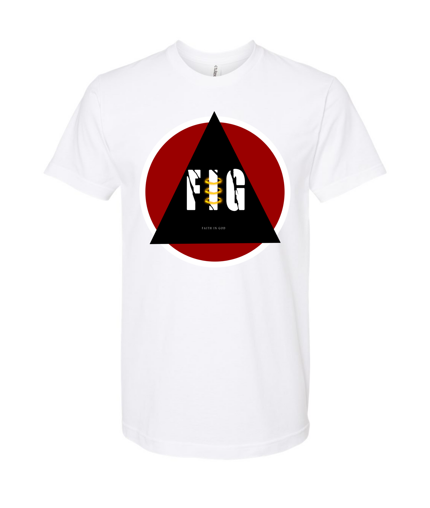 The FIG Brand - FAITH IN GOD - White T Shirt
