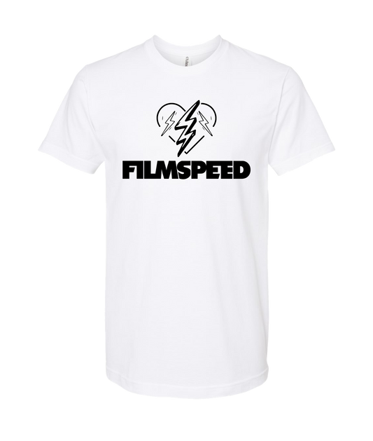 FILMSPEED - BOLT HEART - White T Shirt