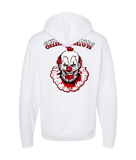 Fuzzy Monkey Films - Shriekshow - White Zip Hoodie