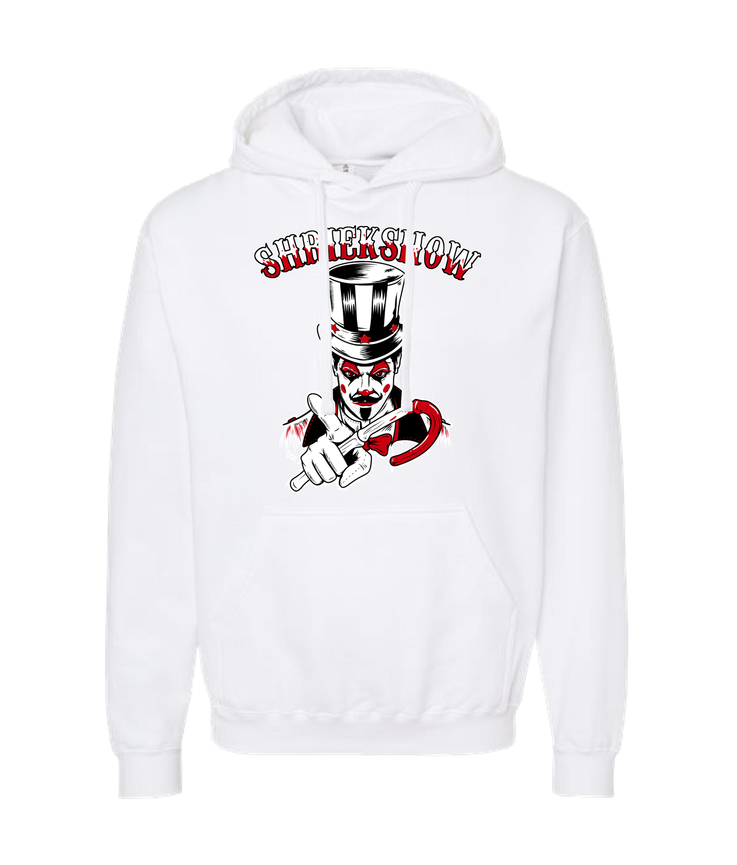 Fuzzy Monkey Films - Ringmaster - White Hoodie