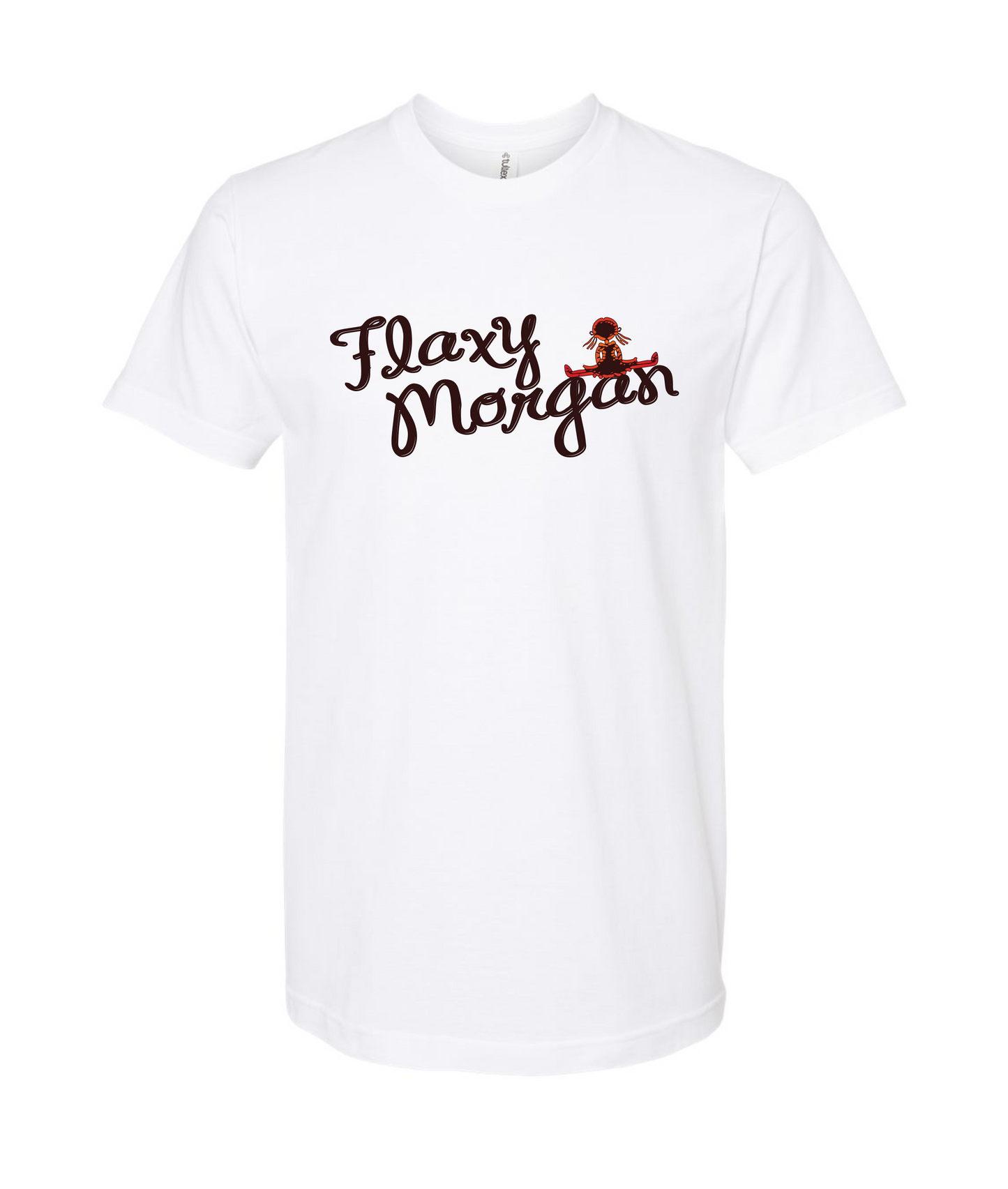 Flaxy Logo (WHITE) T-Shirt