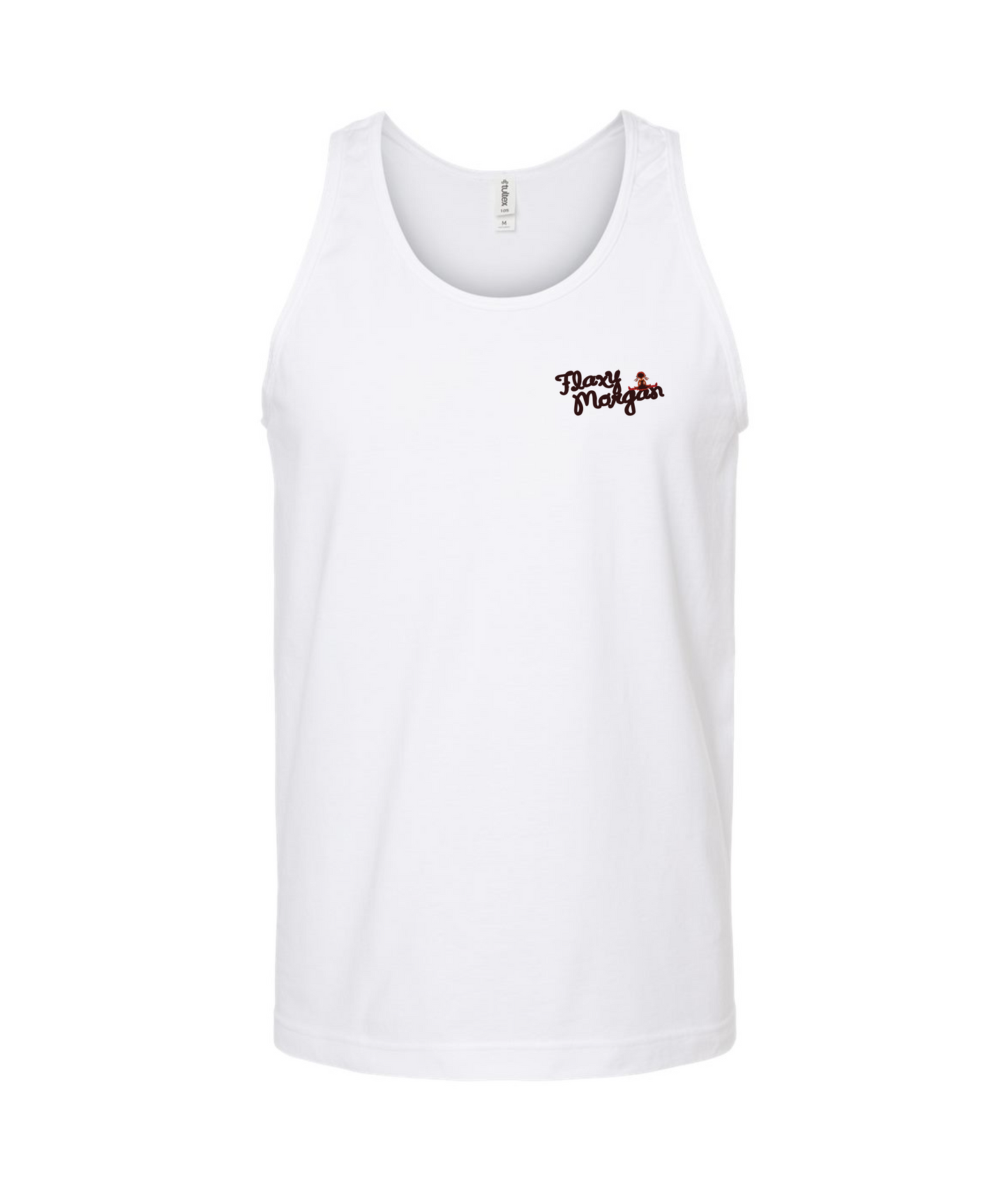 Flaxy Logo (WHITE) Tank Top