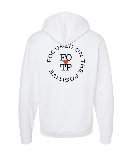 V-FOTPTOP - I <3 FOTP - White Zip Up Hoodie