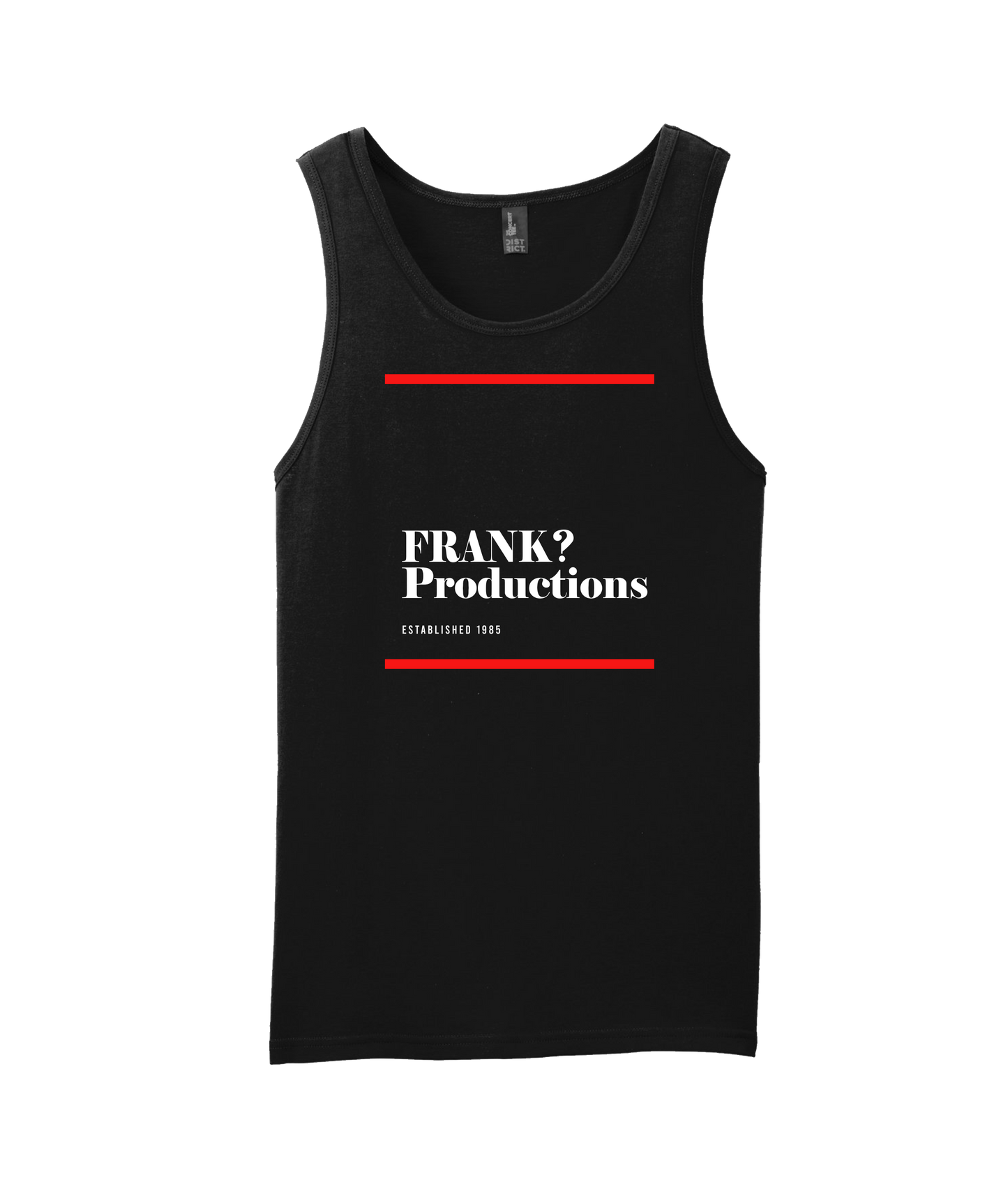 FRANK? Piccolella - Established 1985 - Black Tank Top