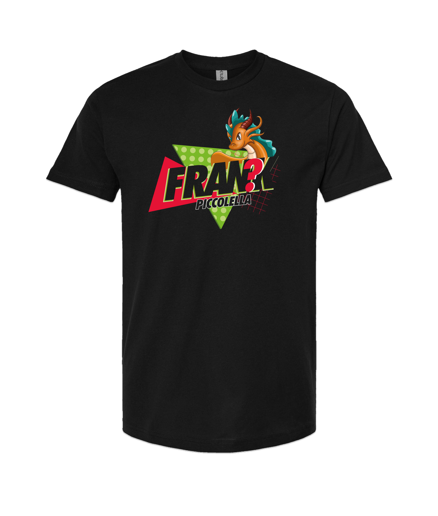 FRANK? Piccolella - Dragon - Black T-Shirt