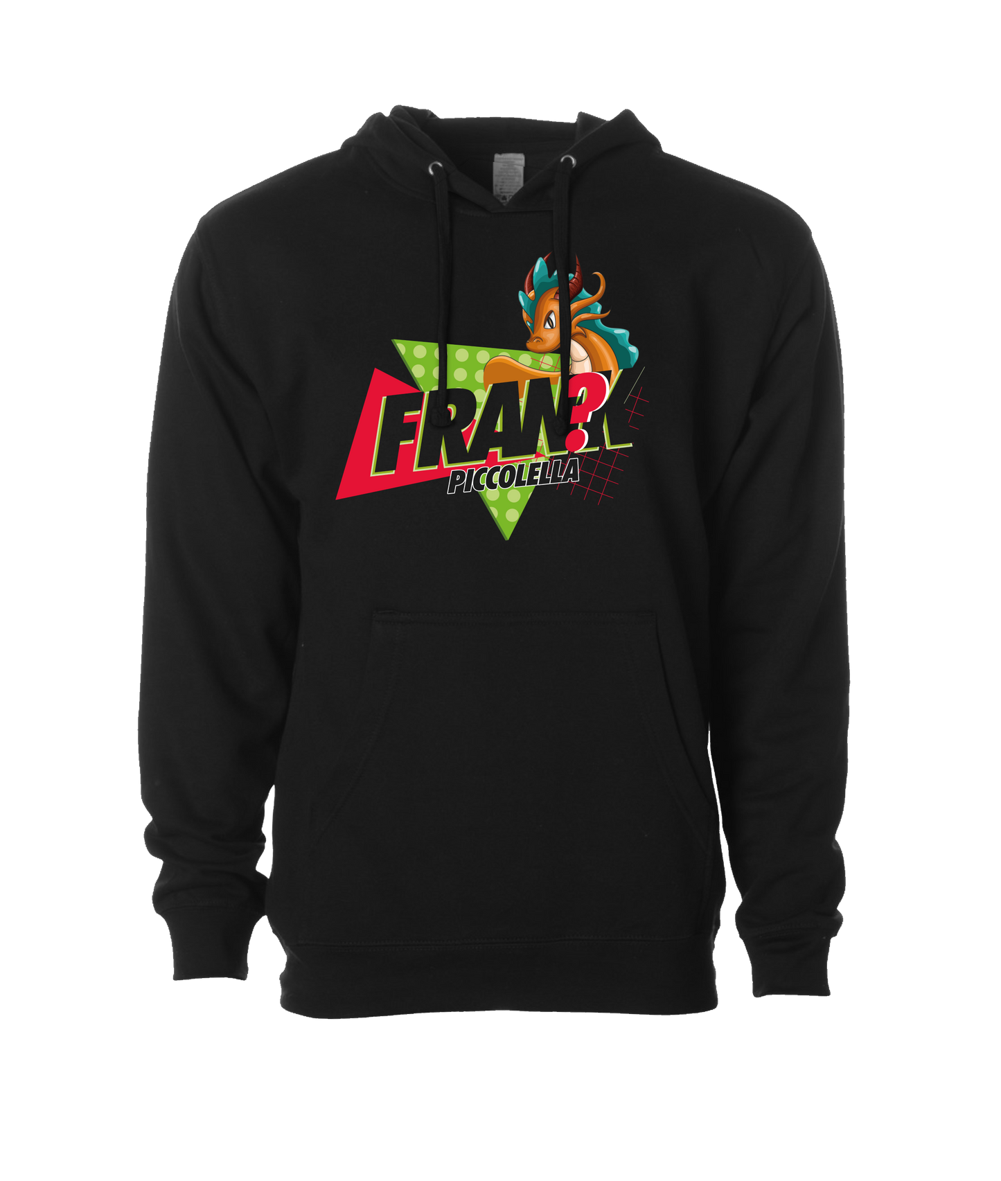 FRANK? Piccolella - Dragon - Black Hoodie