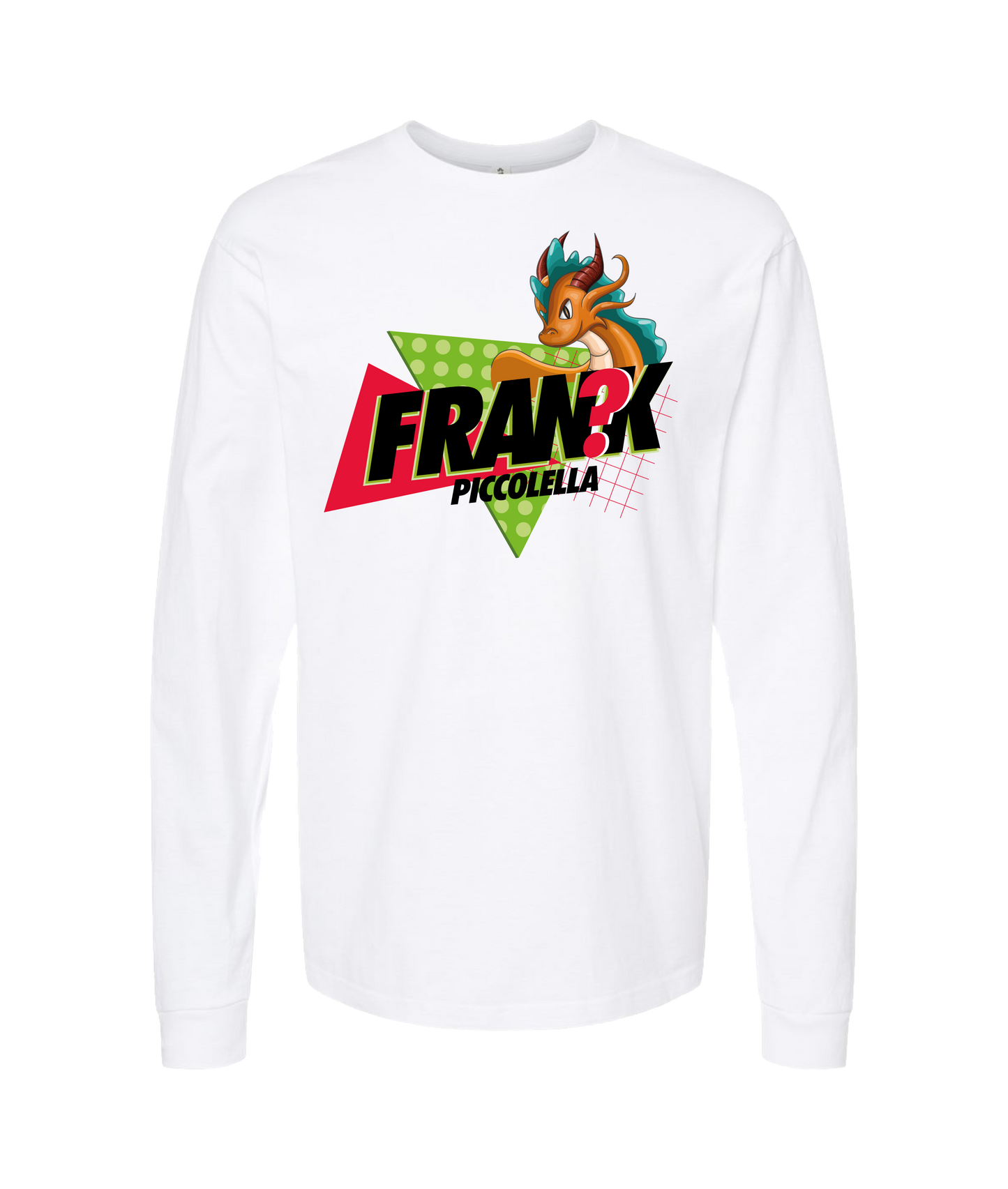 FRANK? Piccolella - Dragon - White Long Sleeve T