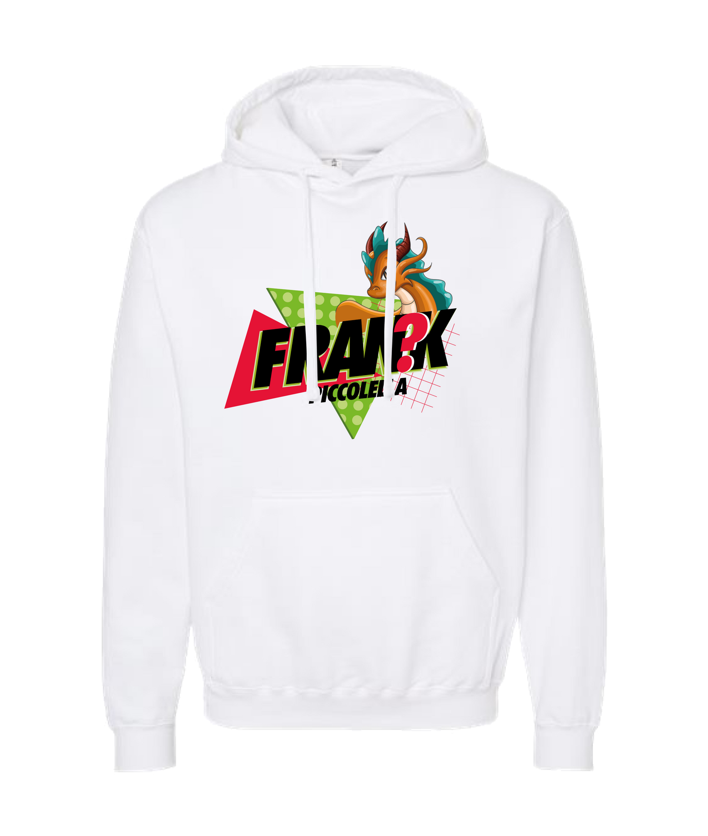 FRANK? Piccolella - Dragon - White Hoodie