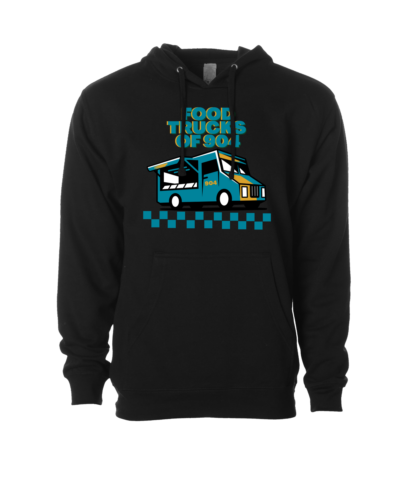 Foodtrucksof904 - The 904 - Black Hoodie
