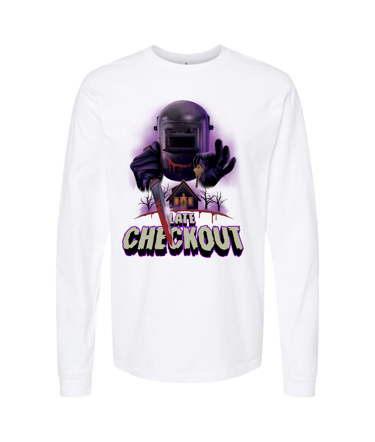 Film Trash Productions - OG LC - White Long Sleeve T