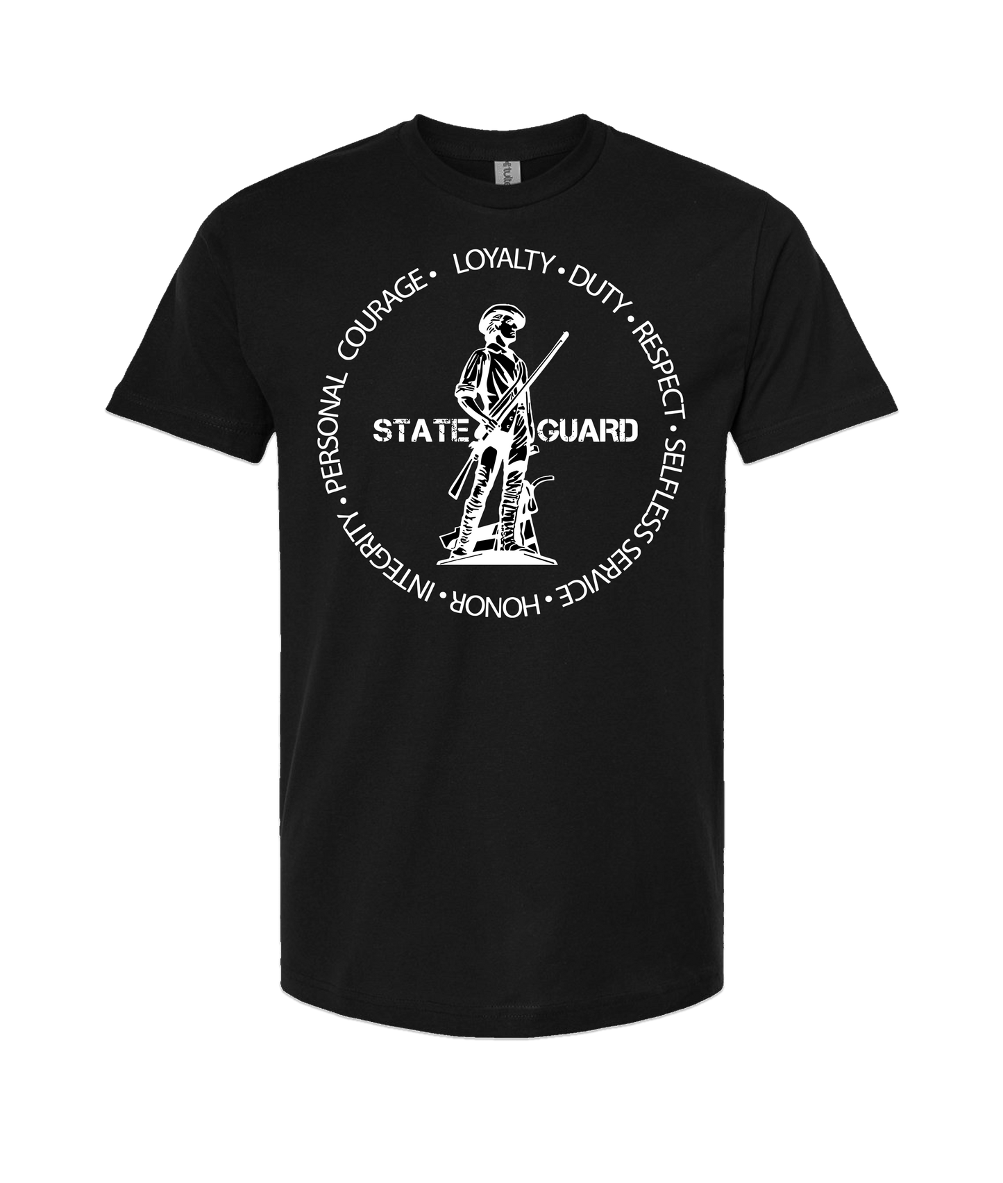 V-SGATOP - STATE GUARD - Black T-Shirt