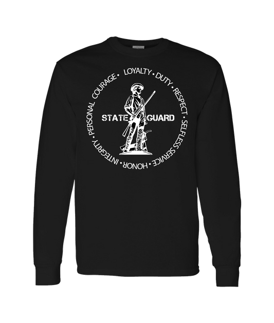 State Guard Apparel - STATE GUARD - Black Long Sleeve T