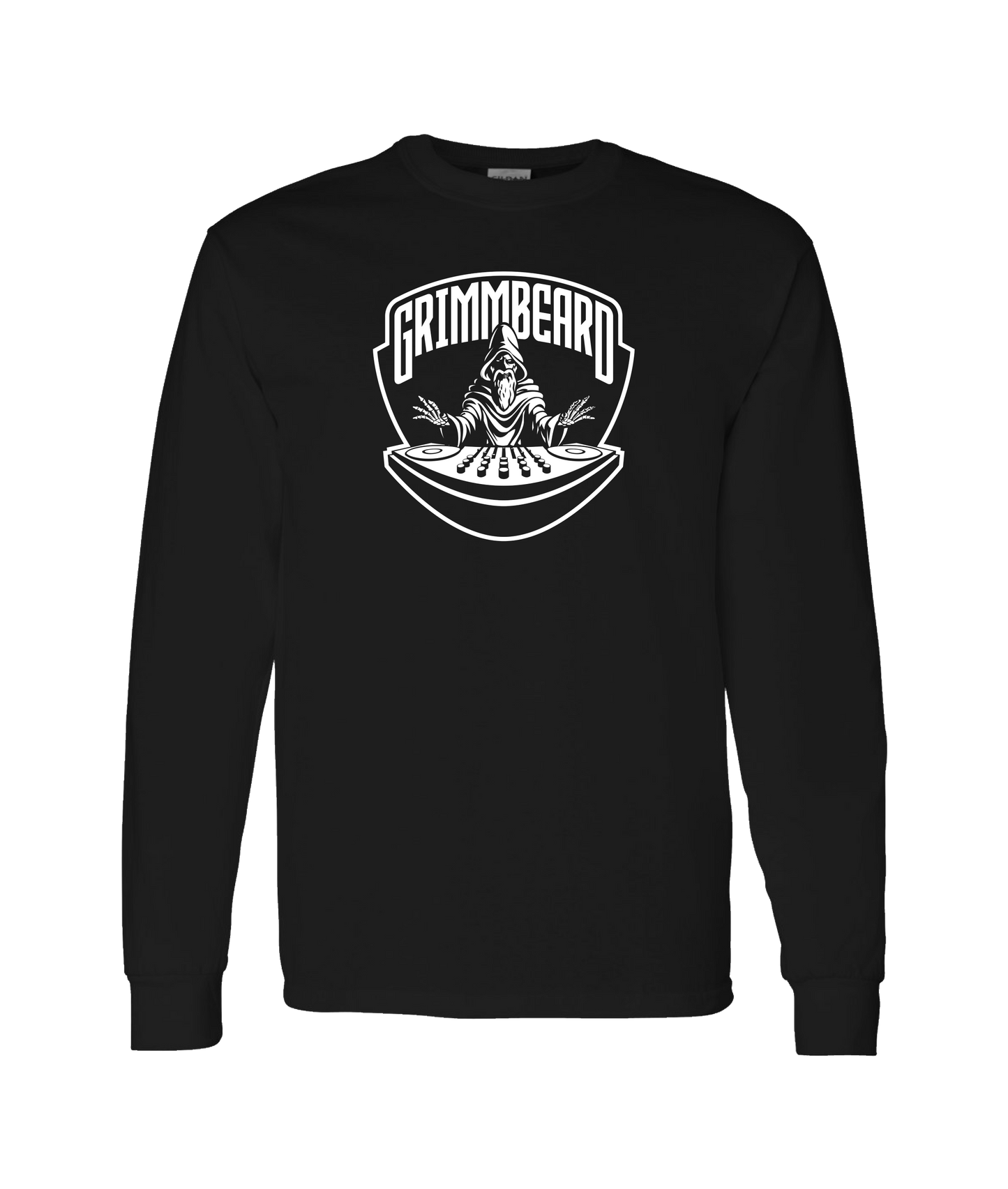 Grim Beard Productions - Grim Beard - Black Long Sleeve T