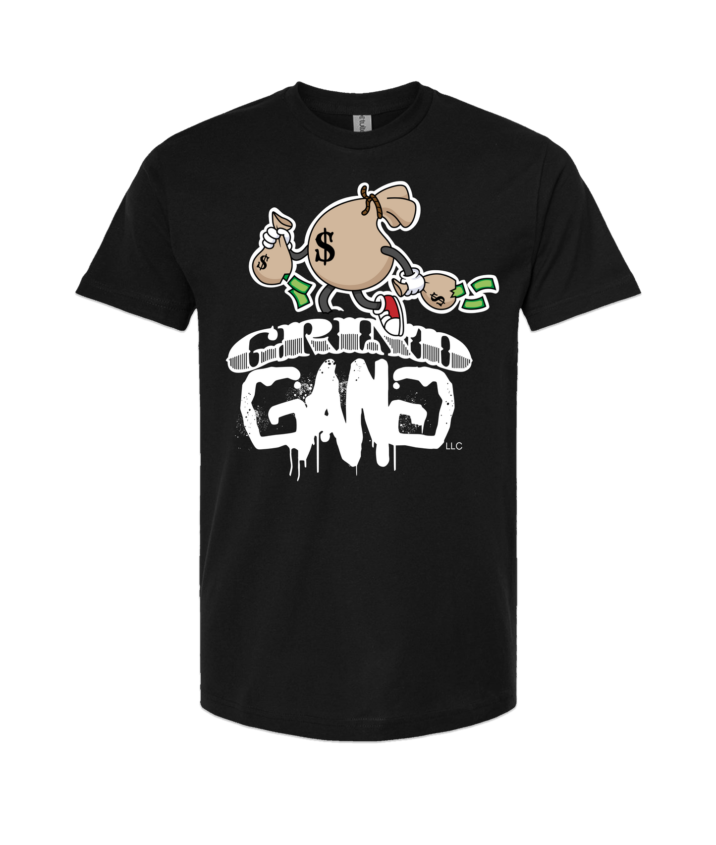 V-GGETOP - DESIGN 3 - Black T-Shirt