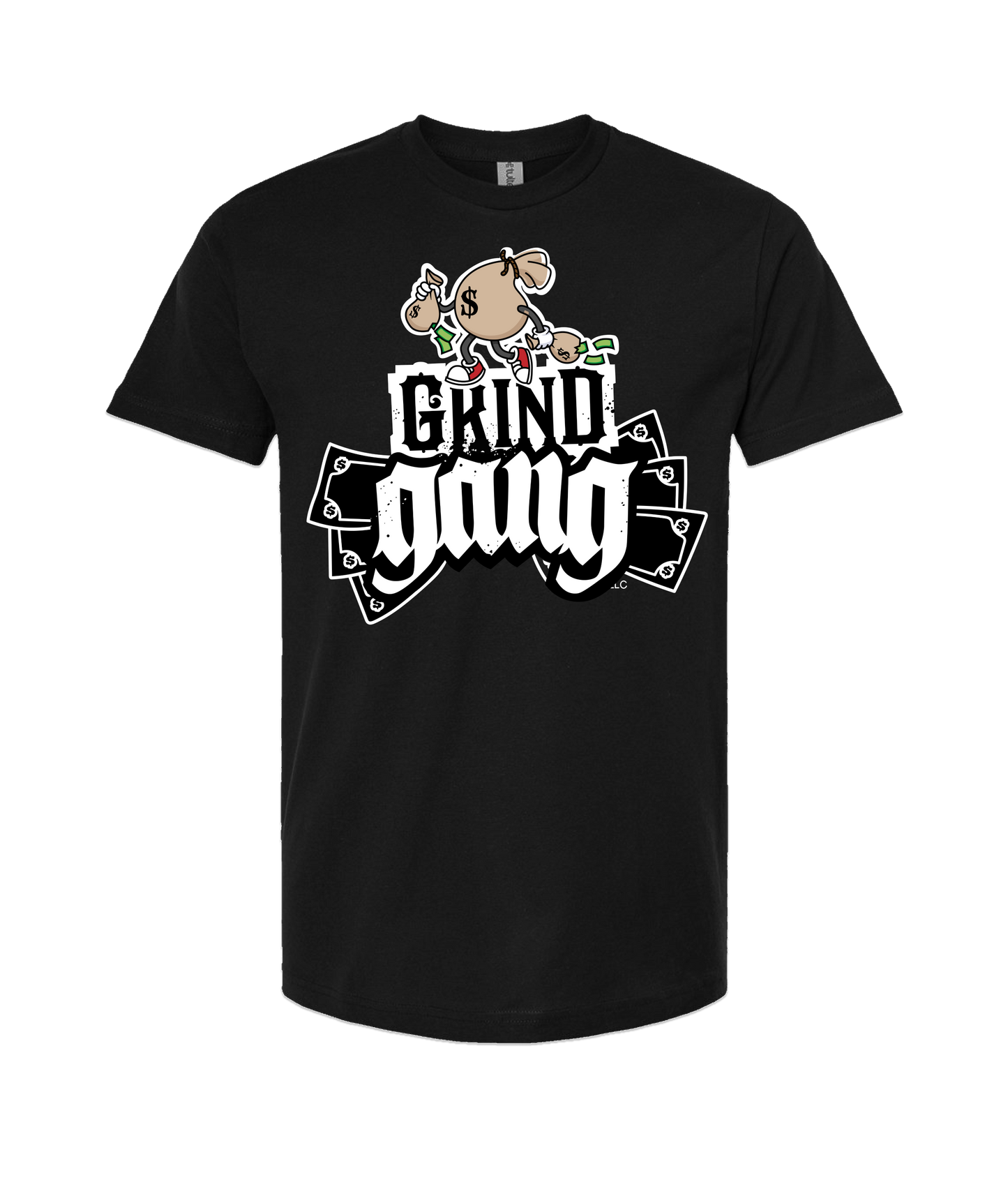 V-GGETOP - DESIGN 4 - Black T-Shirt