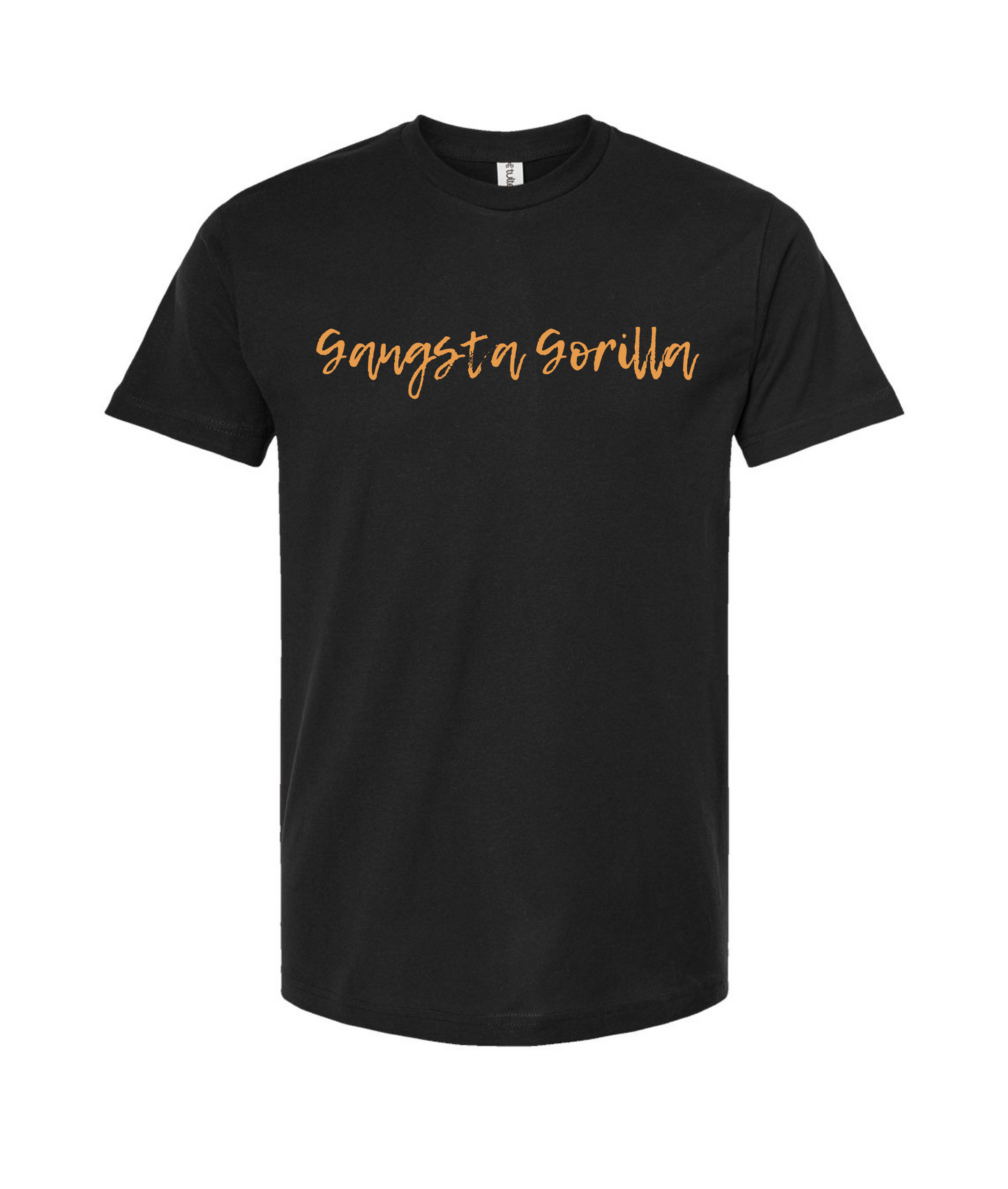 Gangsta Gorilla Extracts and Apparel - LOVE NOT HATE - Black T-Shirt