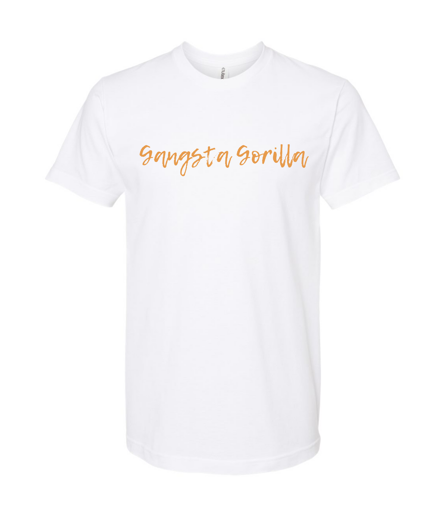 Gangsta Gorilla Extracts and Apparel - LOVE NOT HATE - White T Shirt