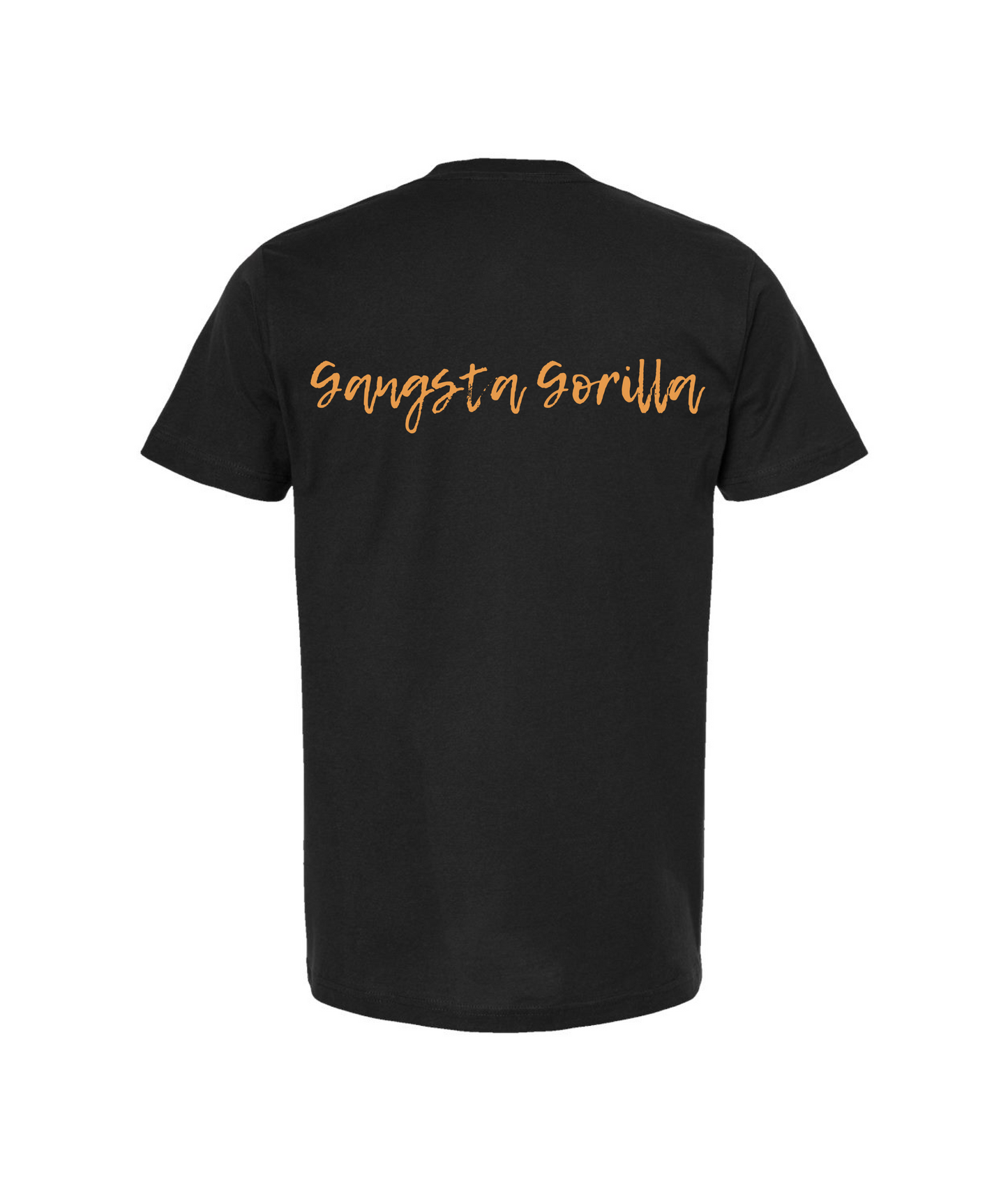 Gangsta Gorilla Extracts and Apparel - RELAX - Black T Shirt