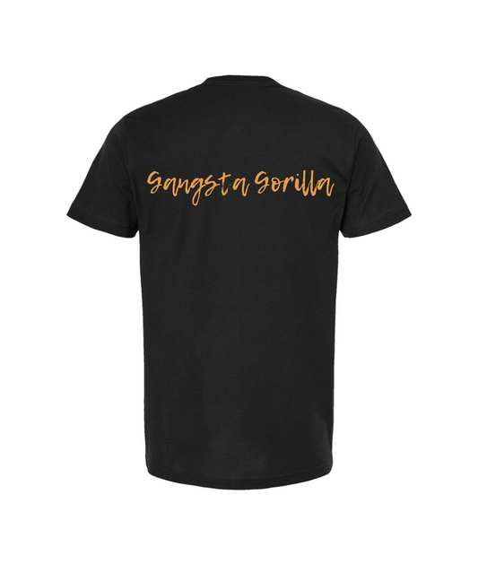 Gangsta Gorilla Extracts and Apparel - RELAX - Black T Shirt