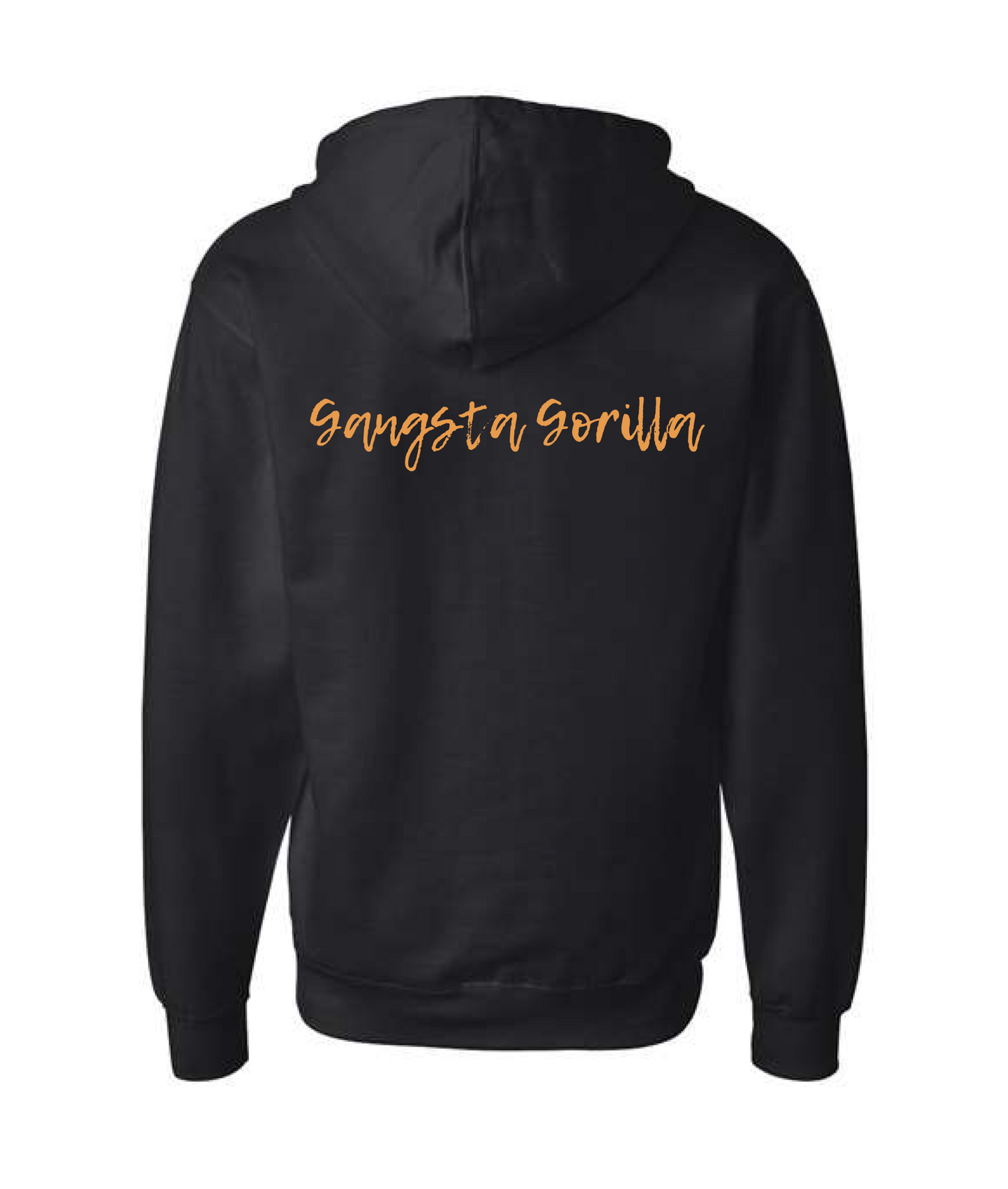 V-GGEATOP - RELAX - Black Zip Up Hoodie