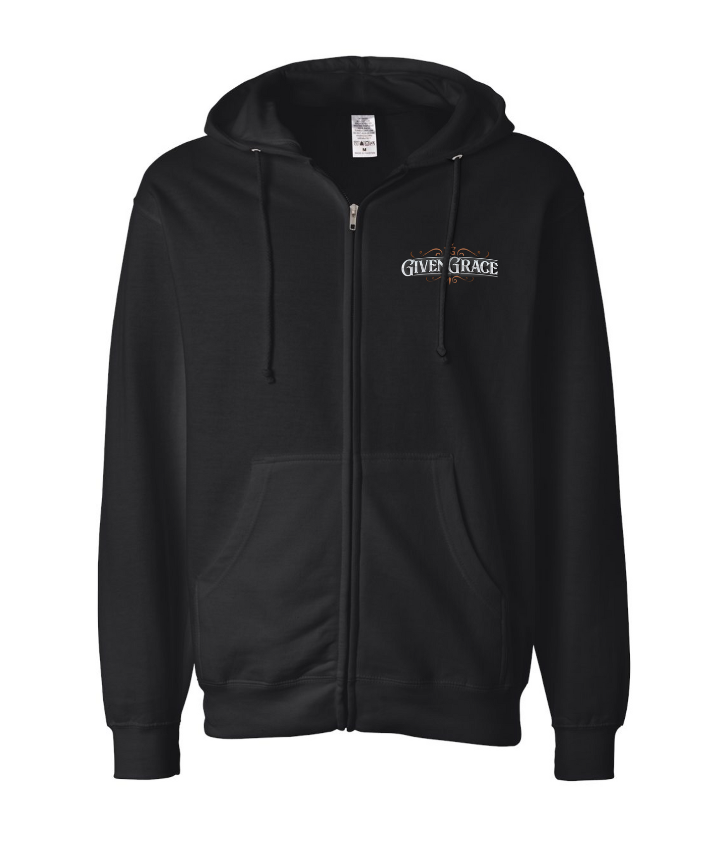 Given Grace - Logo - Zip Hoodie