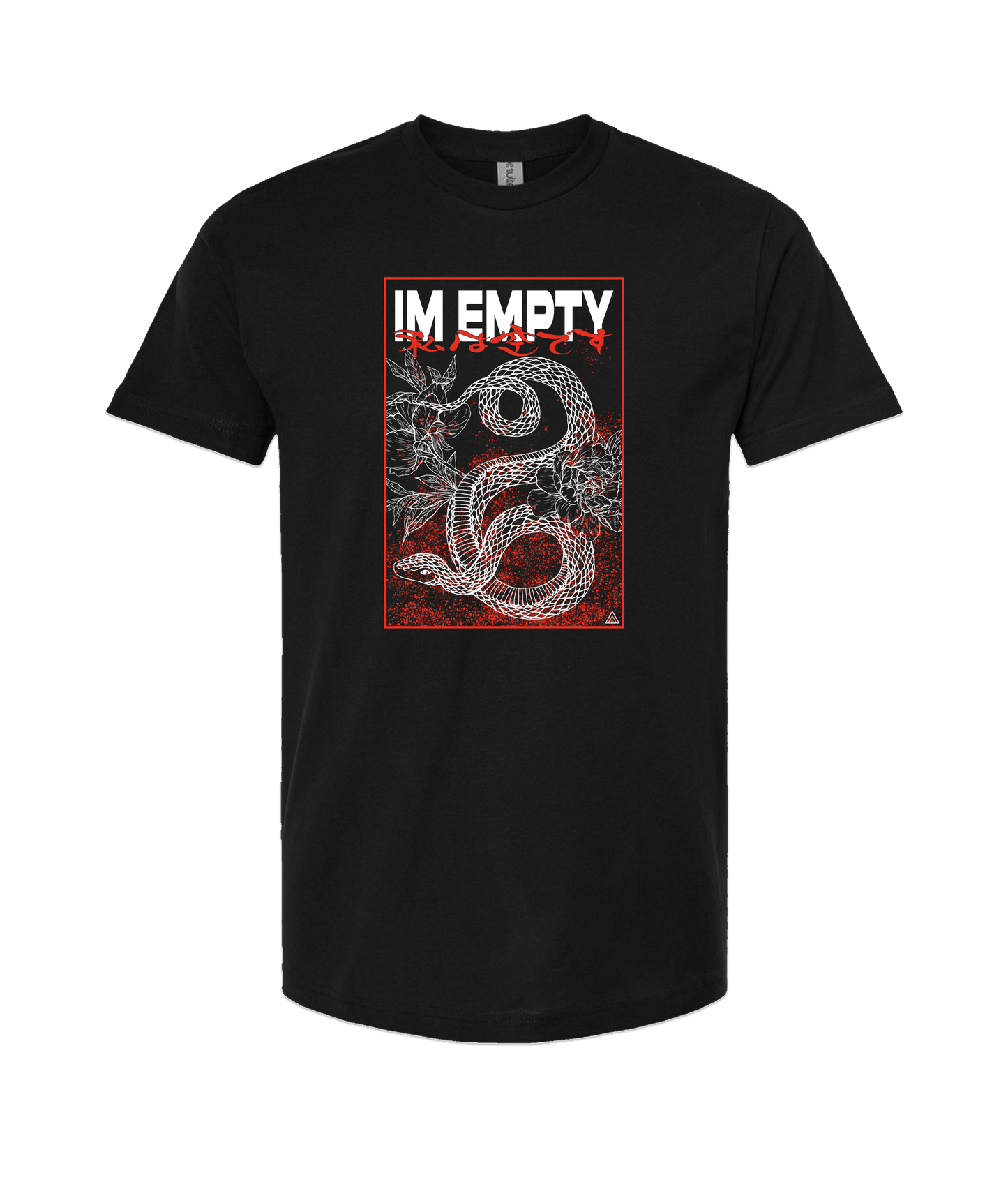 Glass Lotus - IM EMPTY - Black T-Shirt
