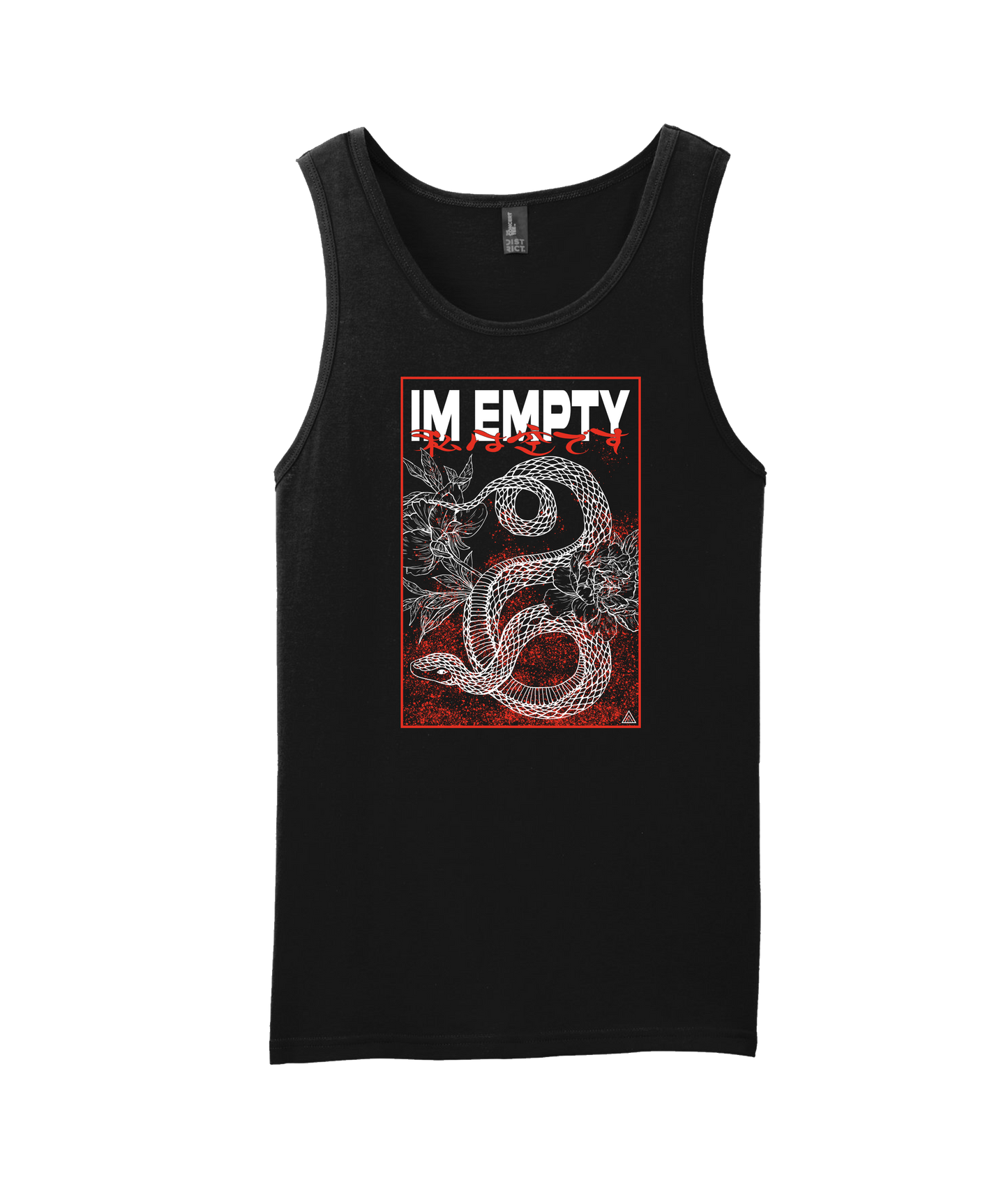 Glass Lotus - IM EMPTY - Black Tank Top