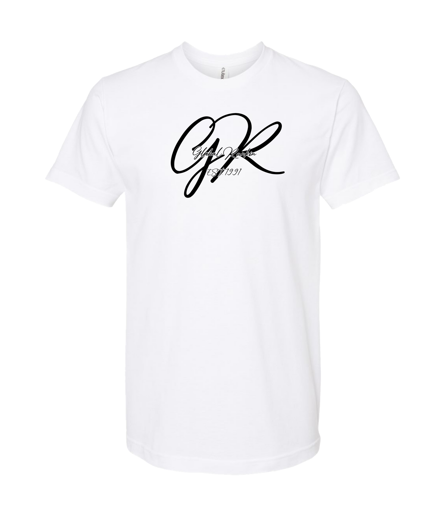 Global Rankin - Initials EST 1991 - White T-Shirt