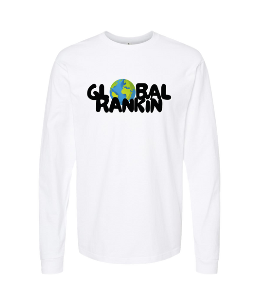 Global Rankin - Logo - White Long Sleeve T