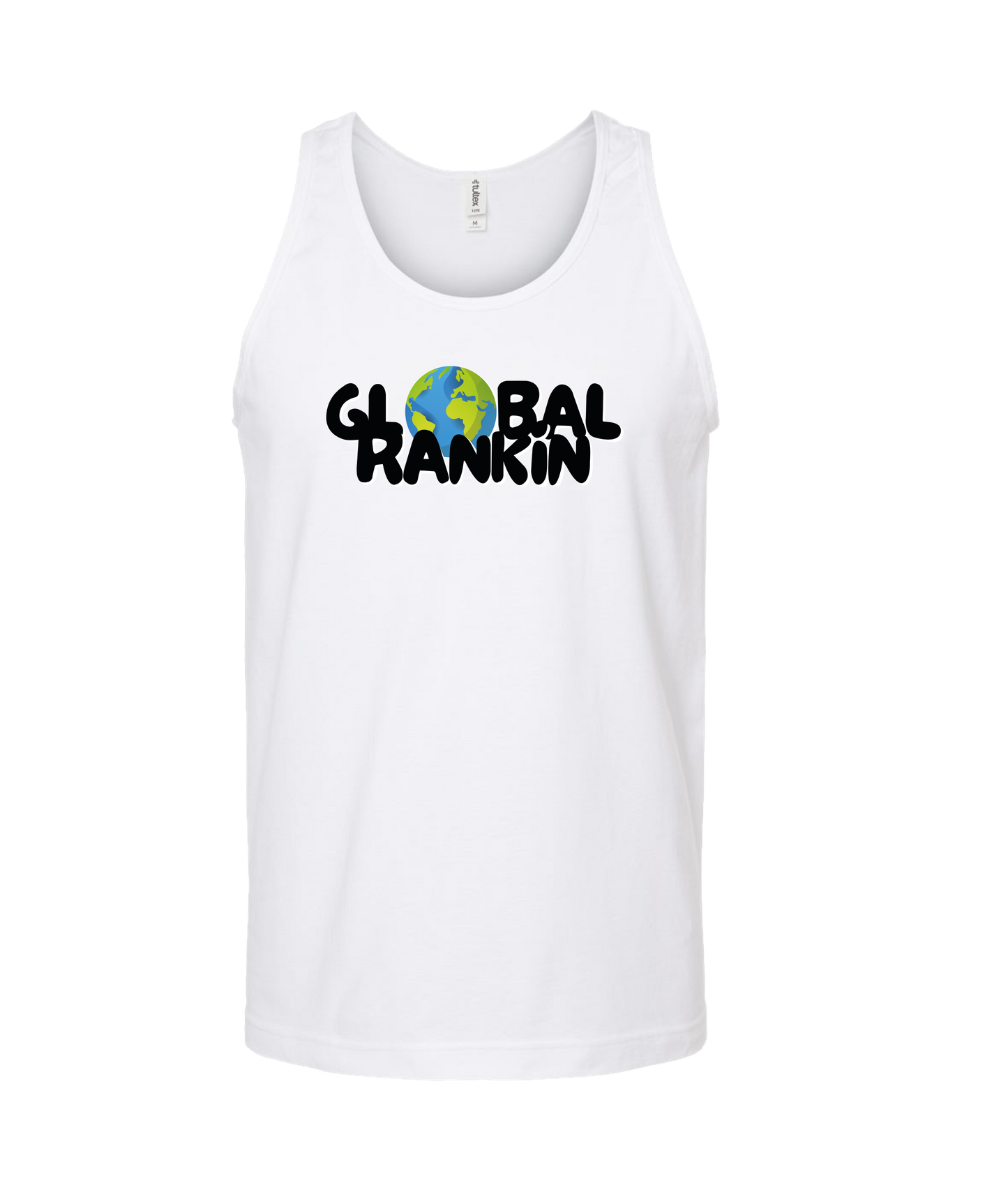 Global Rankin - Logo - White Tank Top