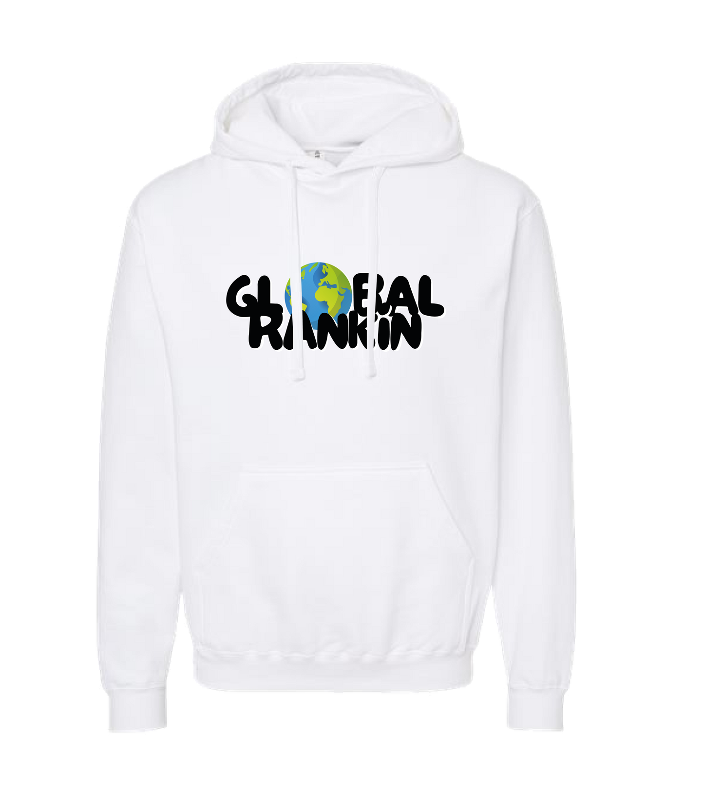 Global Rankin - Logo - White Hoodie