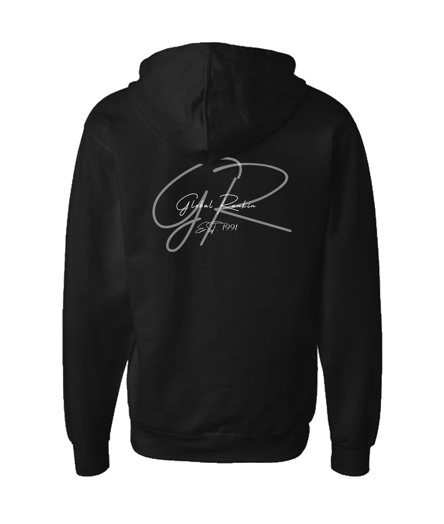 Global Rankin - EST 1991 - Black Zip Up Hoodie