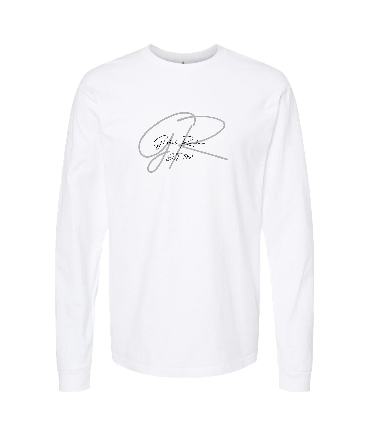 Global Rankin - EST 1991 - White Long Sleeve T