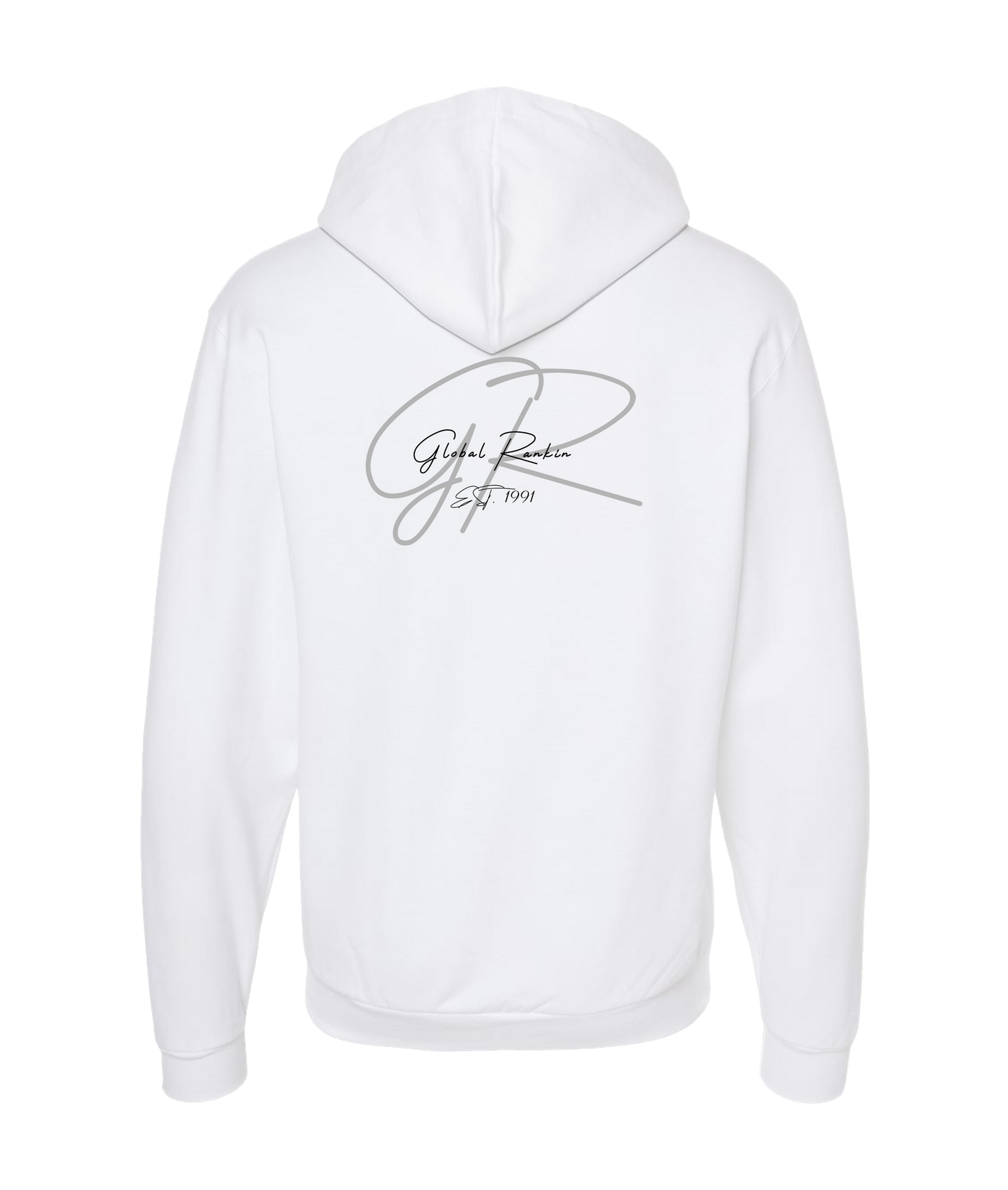 Global Rankin - EST 1991 - White Zip Up Hoodie
