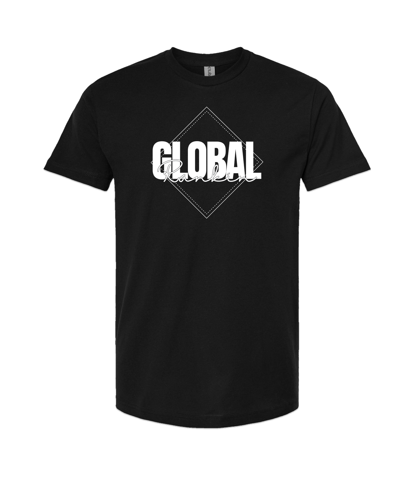 Global Rankin - Diamond Logo - Black T-Shirt
