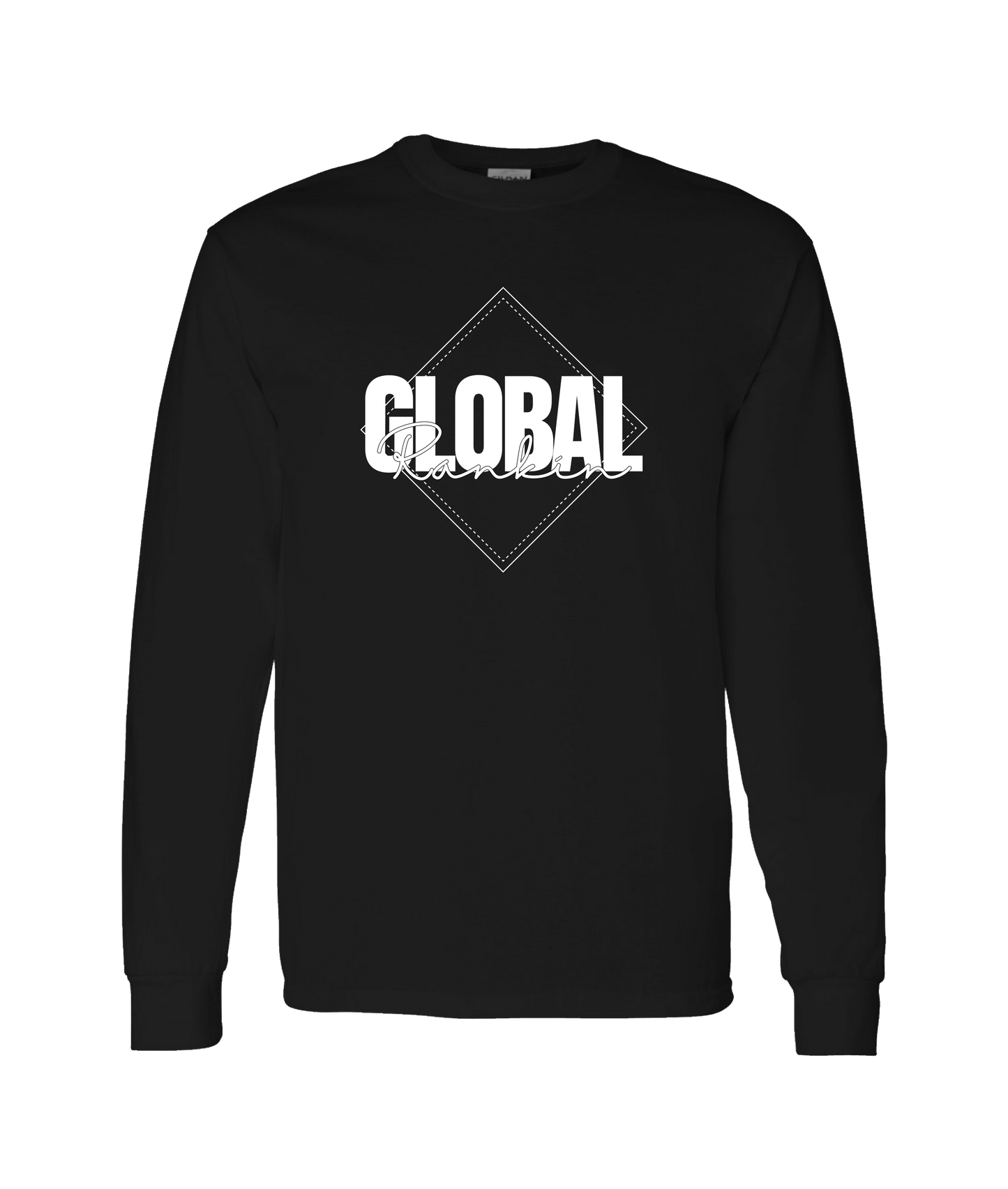 Global Rankin - Diamond Logo - Black Long Sleeve T