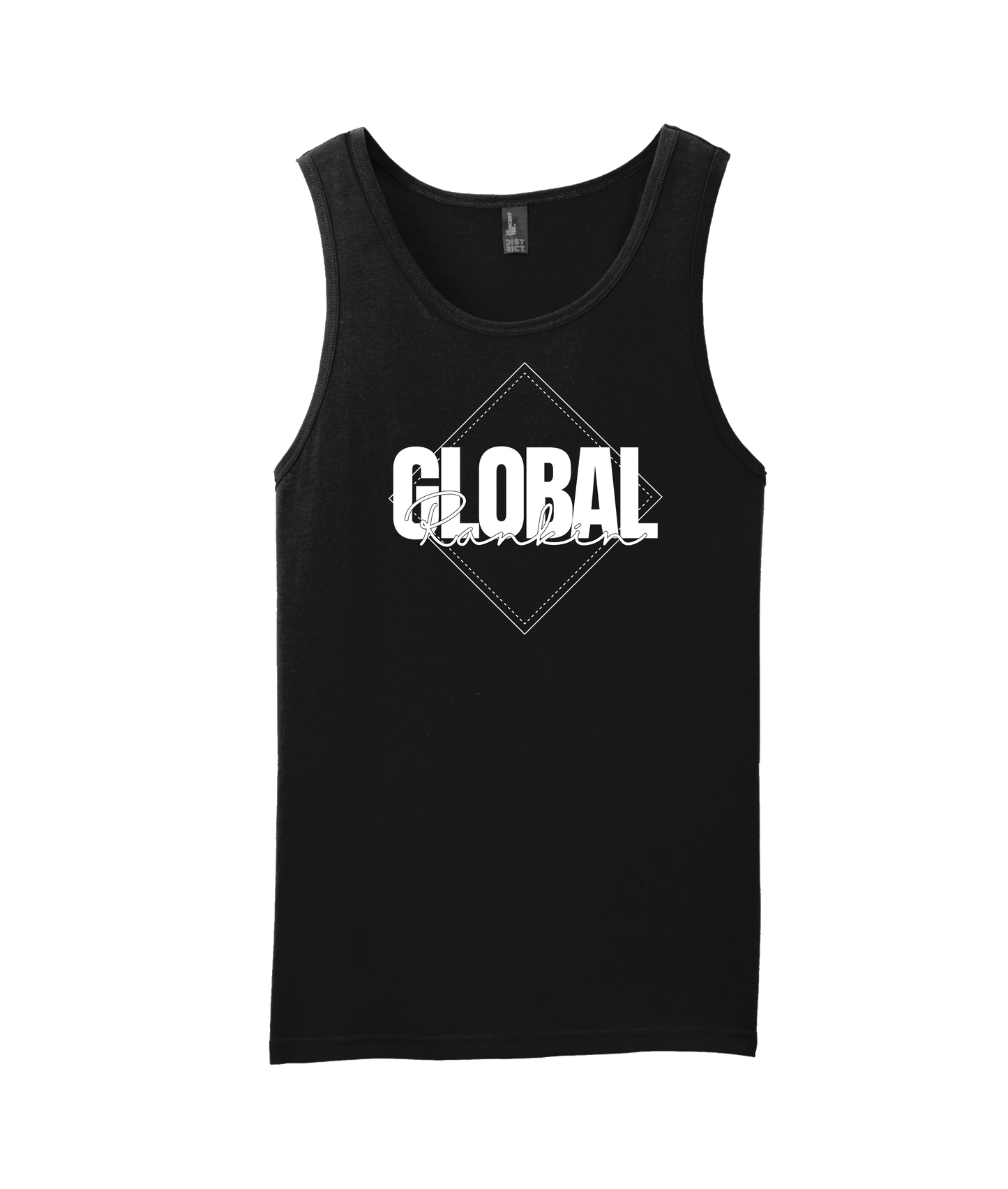 Global Rankin - Diamond Logo - Black Tank Top