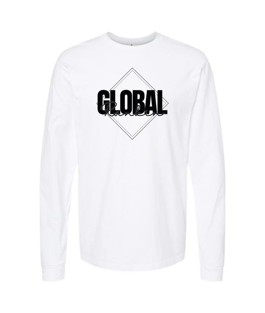 Global Rankin - Diamond Logo - White Long Sleeve T