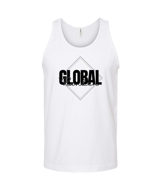 Global Rankin - Diamond Logo - White Tank Top