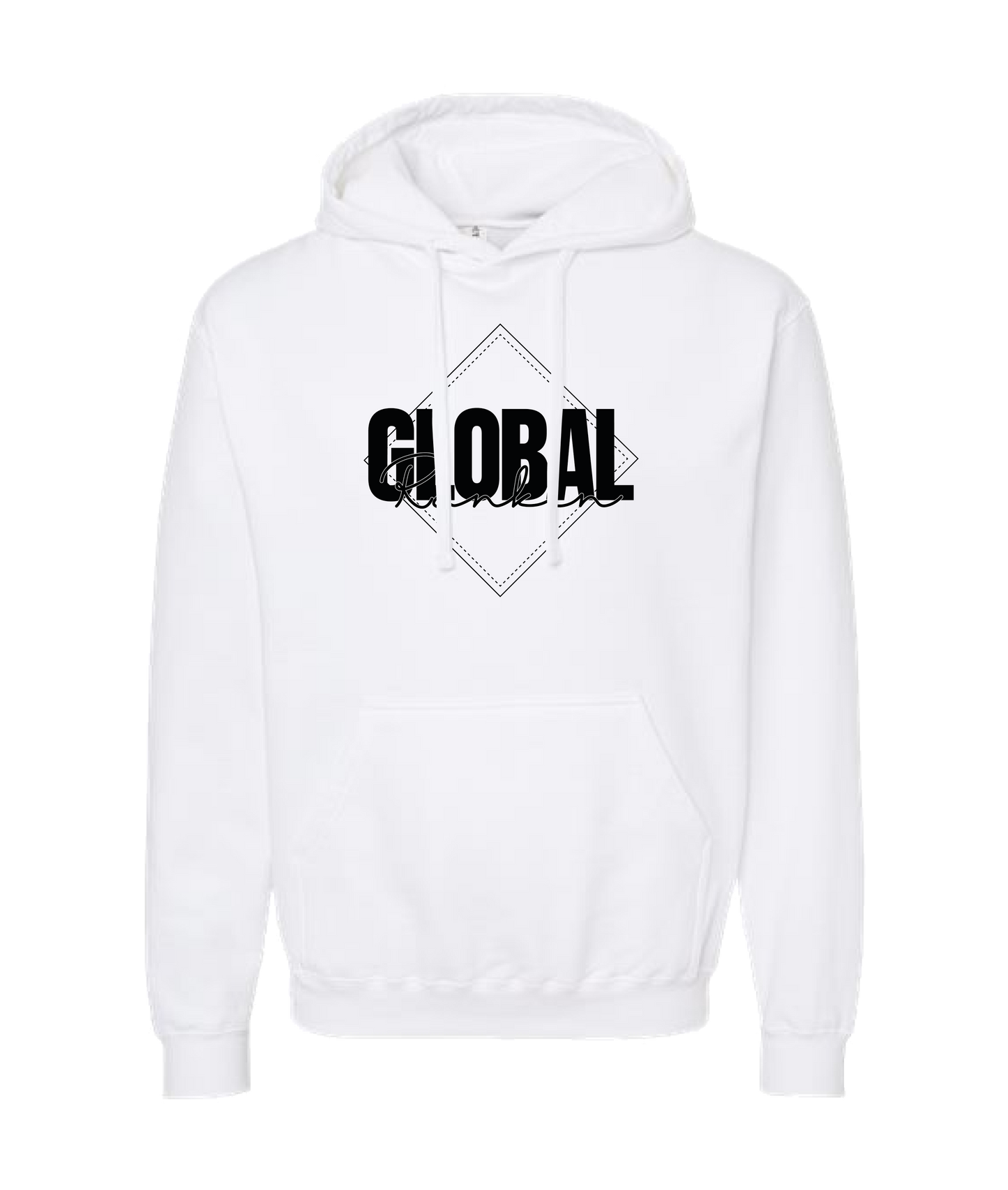Global Rankin - Diamond Logo - White Hoodie