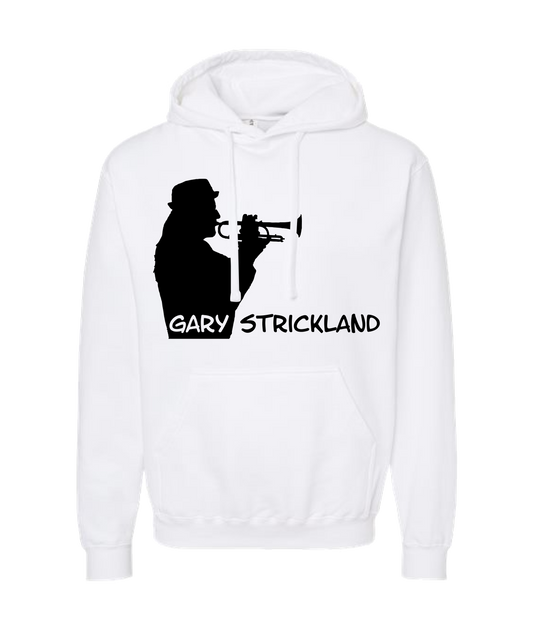 garystricklandmusic - Logo - White Hoodie