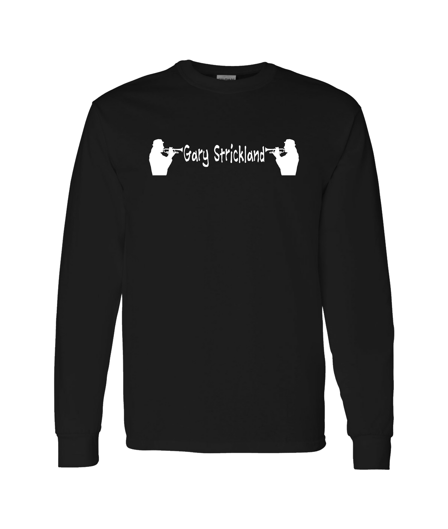 garystricklandmusic - Logo 1 - Black Long Sleeve T