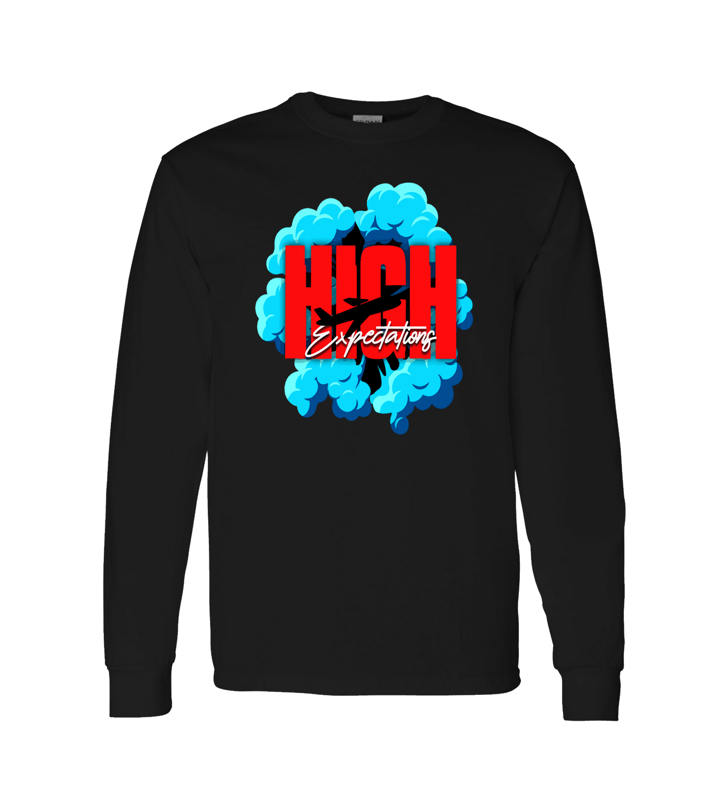 GTM Haze - High Expectations - Black Long Sleeve T
