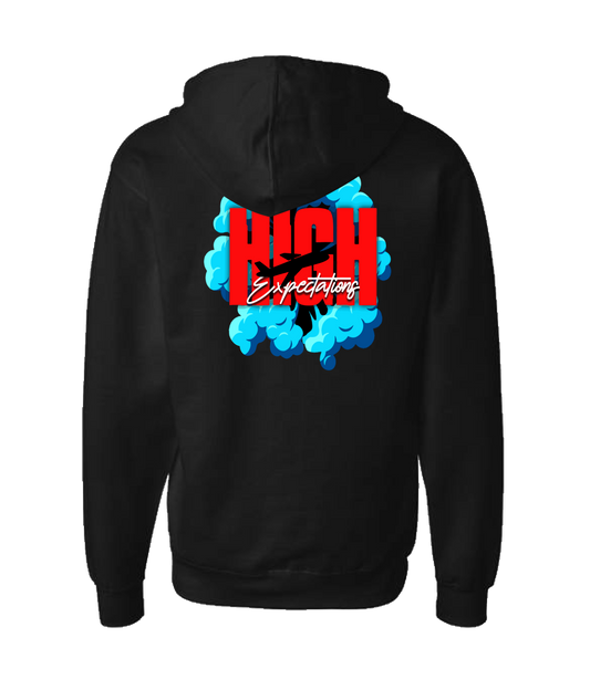 GTM Haze - High Expectations - Black Zip Up Hoodie