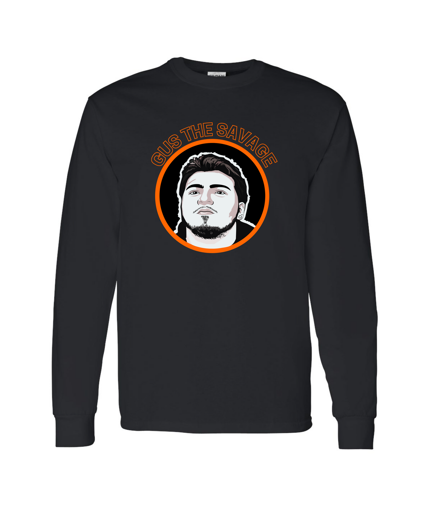 Orange GTS Logo Long Sleeve T