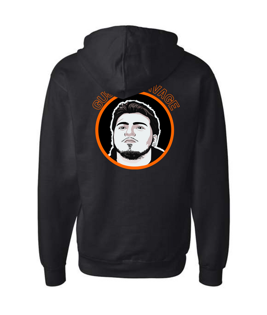 Orange GTS Logo Zip Hoodie