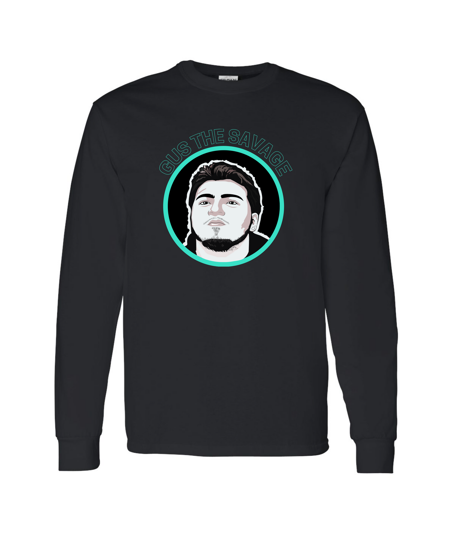 Teal GTS Logo Long Sleeve T