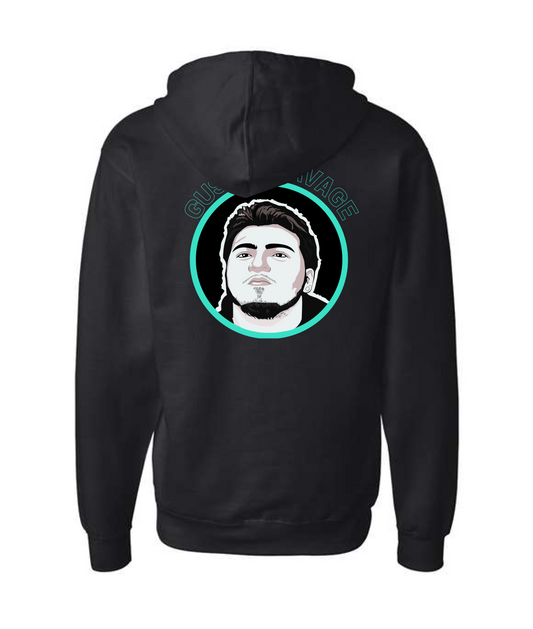 Teal GTS Logo Zip Hoodie