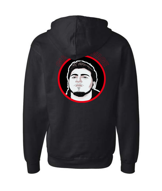 Red GTS Logo Zip Hoodie